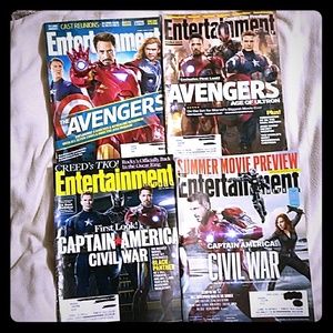 Entertainment Weekly Avengers Magazines